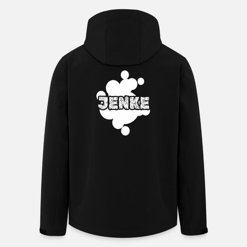 Jenke - Men’s Recycled Softshell Jacket by Stanley/Stella - black