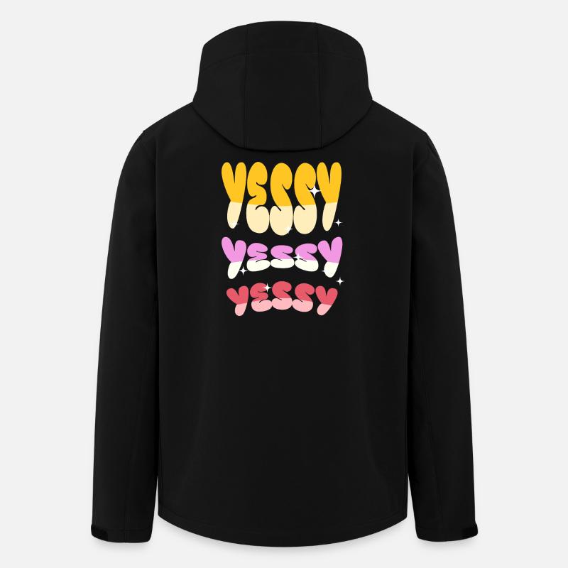 Yessy Name Yesenia Yessi - Recycelte Männer Softshell-Jacke von Stanley/Stella - Schwarz