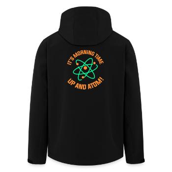 Chemistry Chemist Chemistry Teacher - Men’s Recycled Softshell Jacket by Stanley/Stella - black - Back - AI Model Male 185 light (185cm)