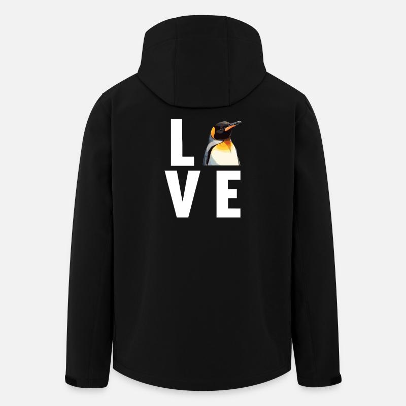 Pingouins Pingouin - Veste softshell homme en polyester recyclé Stanley/Stella - noir