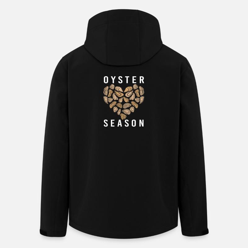 Oysters - Men’s Recycled Softshell Jacket by Stanley/Stella - black