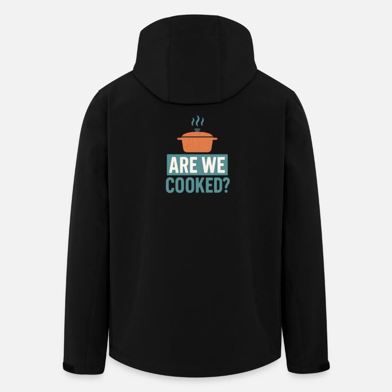 Sind wir fertig? Lustiger Meme-Spruch - Recycelte Männer Softshell-Jacke von Stanley/Stella - Schwarz