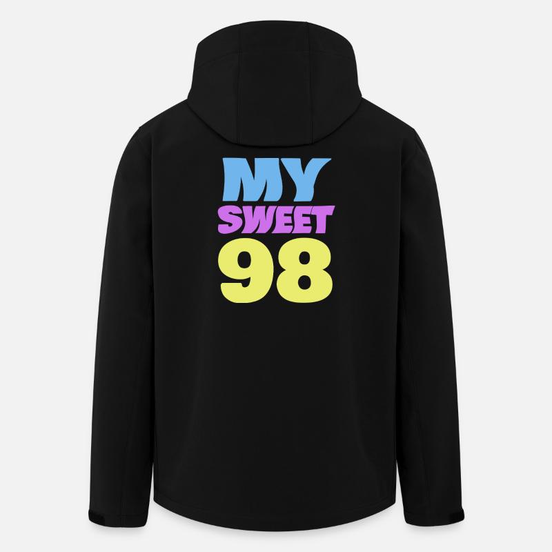 98 - Men’s Recycled Softshell Jacket by Stanley/Stella - black