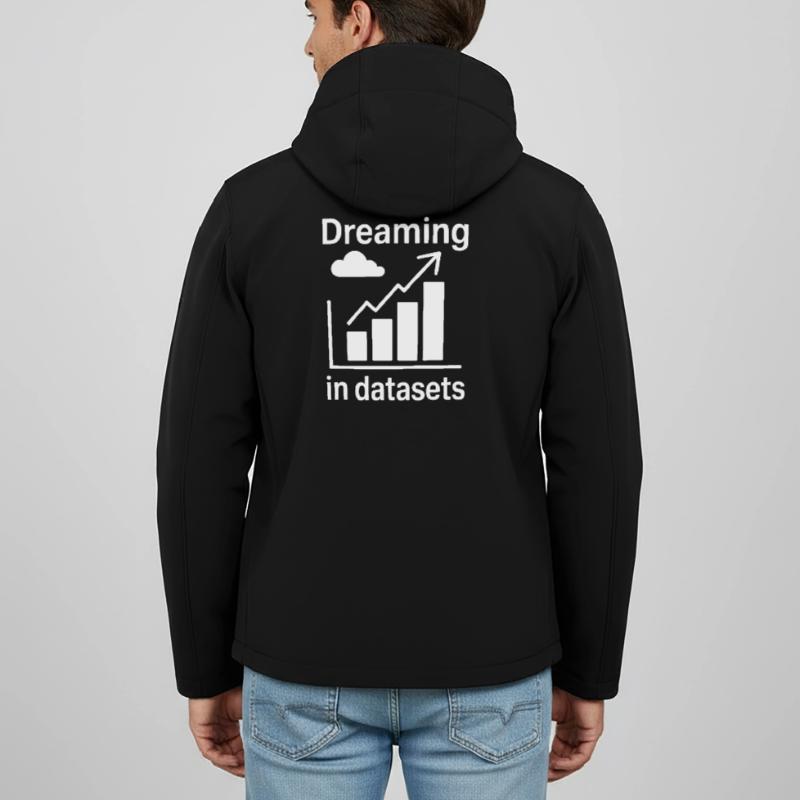 Data Analyst Saying Funny Data Analyst Gift Men’s Recycled Softshell Jacket by Stanley/Stella
