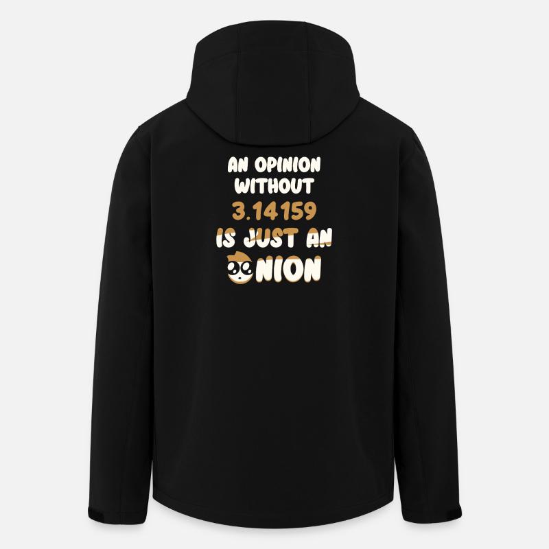 Funny Math Sayings Math Teacher - Men’s Recycled Softshell Jacket by Stanley/Stella - black