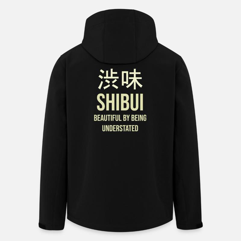 Shibui Schlanker Minimalismus - Recycelte Männer Softshell-Jacke von Stanley/Stella - Schwarz
