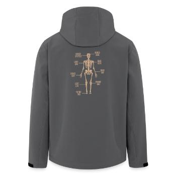 Bingo Game Features Bingo - Men’s Recycled Softshell Jacket by Stanley/Stella - black - Back - AI Model Male 185 light (185cm)