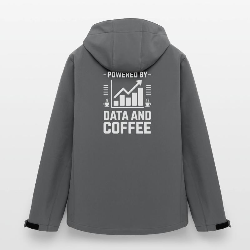 Data Analyst Saying Funny Data Analyst Gift Men’s Recycled Softshell Jacket by Stanley/Stella