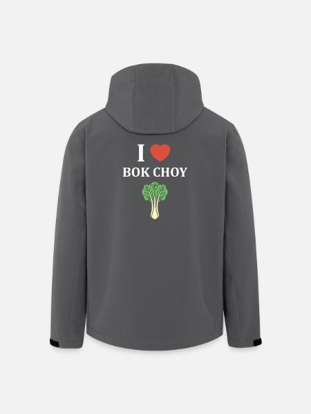 J Adore Bok Choy Graphic - Men’s Recycled Softshell Jacket by Stanley/Stella - black