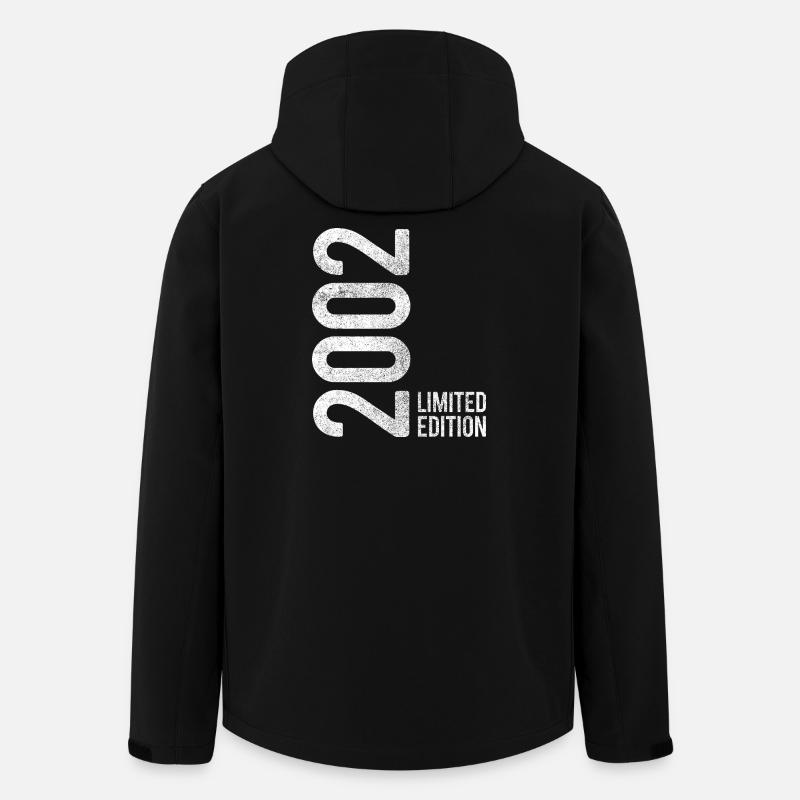 2022 Edition Limitée Millésime 2002 - Veste softshell homme en polyester recyclé Stanley/Stella - noir