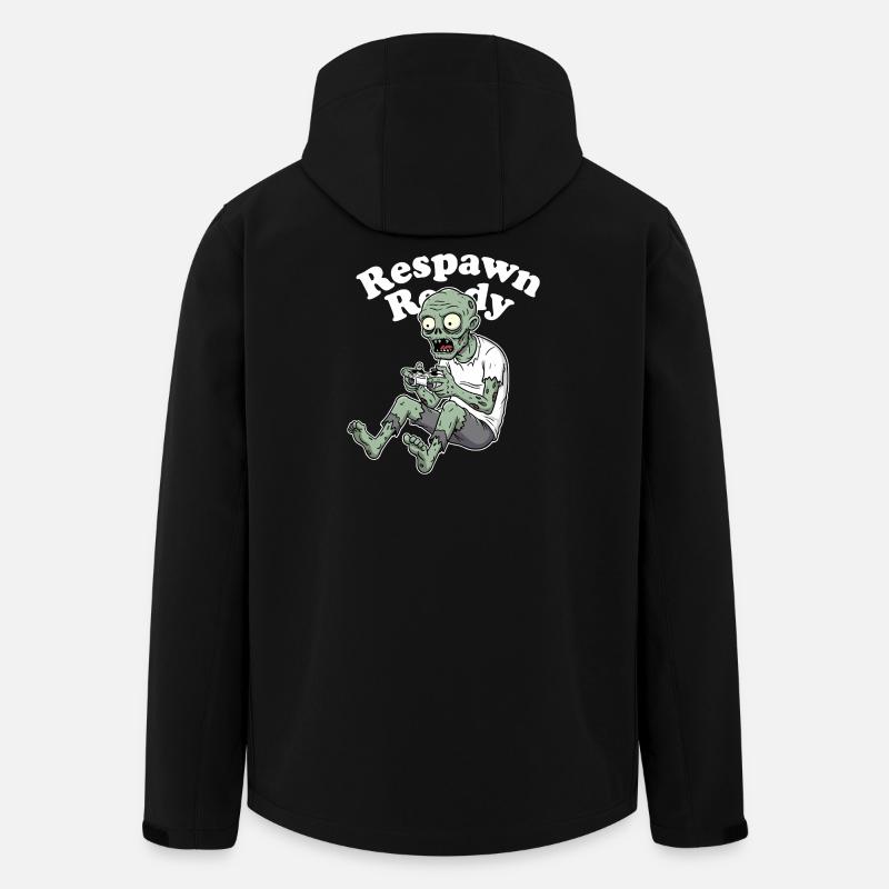 Respawn Baby Zombie Gaming - Recycelte Männer Softshell-Jacke von Stanley/Stella - Schwarz