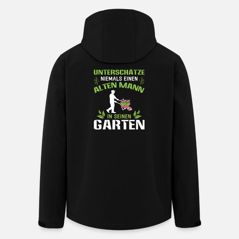 Garten Gärtner Gärtnern Gartenarbeit Gartenarbeit - Recycelte Männer Softshell-Jacke von Stanley/Stella - Schwarz