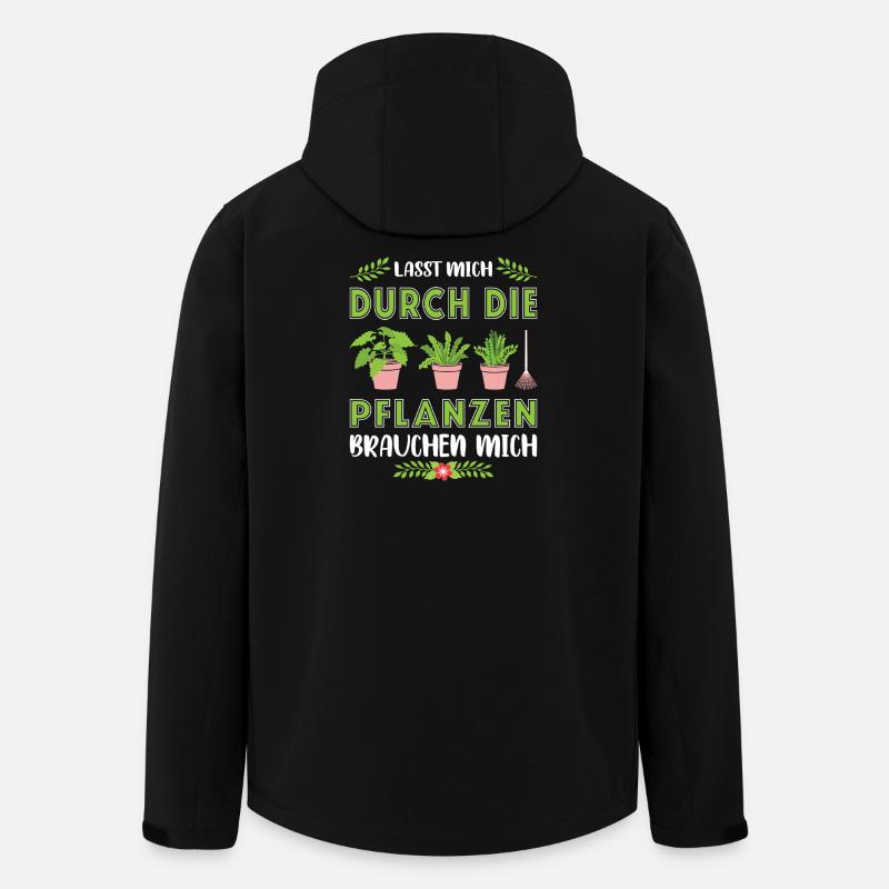 Garten Gärtner Gärtnern Gartenarbeit Gartenarbeit - Recycelte Männer Softshell-Jacke von Stanley/Stella - Schwarz