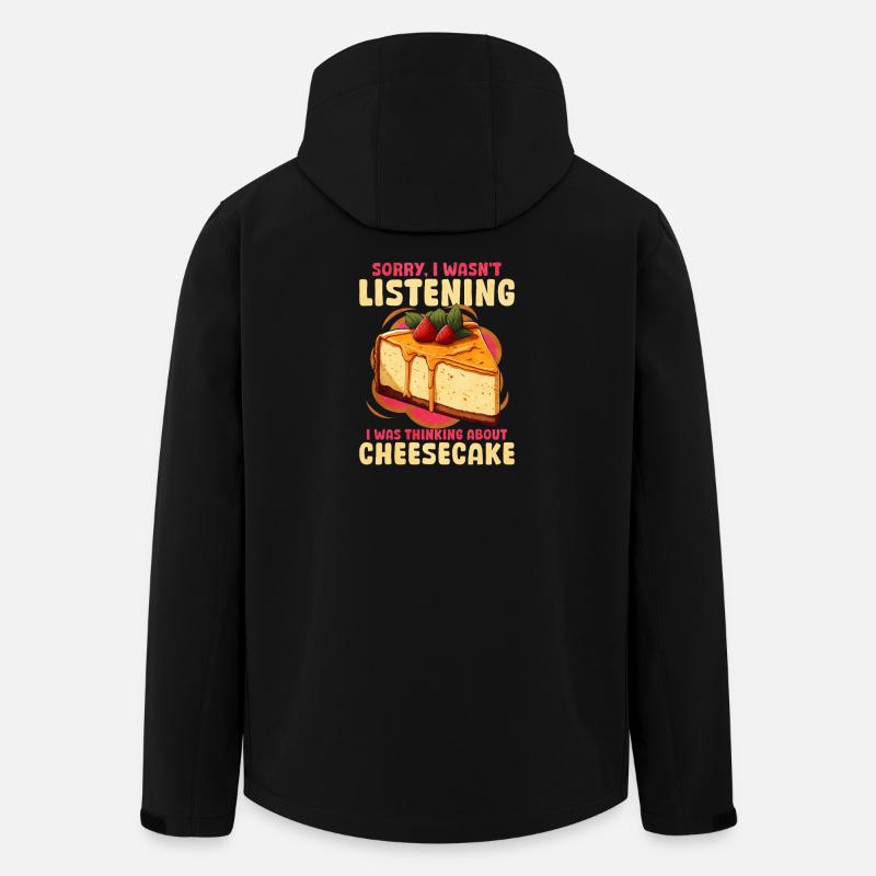 Gâteau Cheesecake - Veste softshell homme en polyester recyclé Stanley/Stella - noir