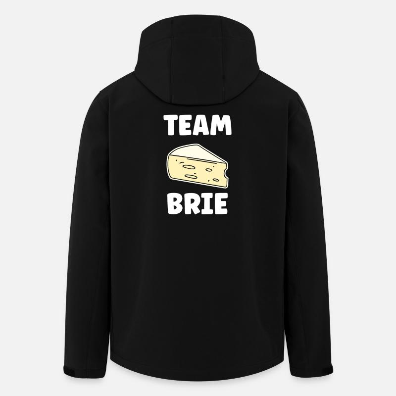Humor Brie-Käse - Recycelte Männer Softshell-Jacke von Stanley/Stella - Schwarz