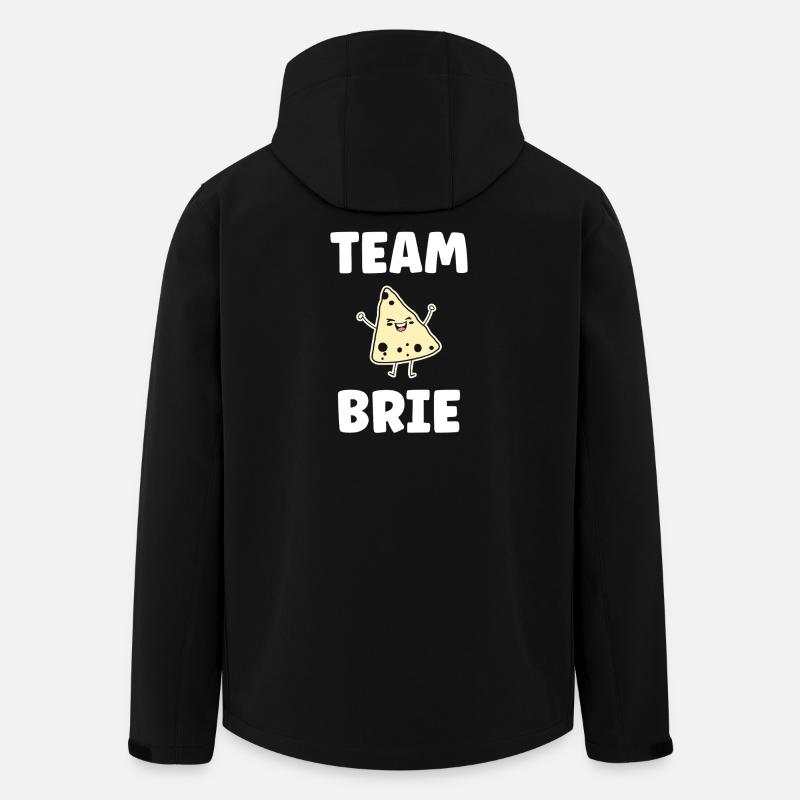 Humor brie cheese - Men’s Recycled Softshell Jacket by Stanley/Stella - black