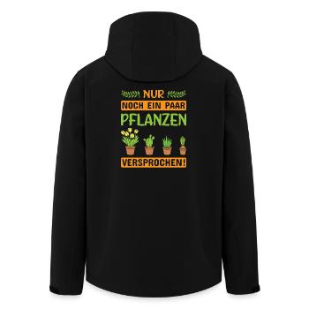 Jardinier Jardinage Jardinage Jardinage Jardinage - Veste softshell homme en polyester recyclé Stanley/Stella - noir - Dos - AI Model Male 185 light (185cm)