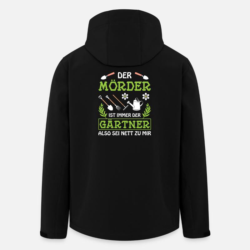 Garten Gärtner Gärtnern Gartenarbeit Gartenarbeit - Recycelte Männer Softshell-Jacke von Stanley/Stella - Schwarz
