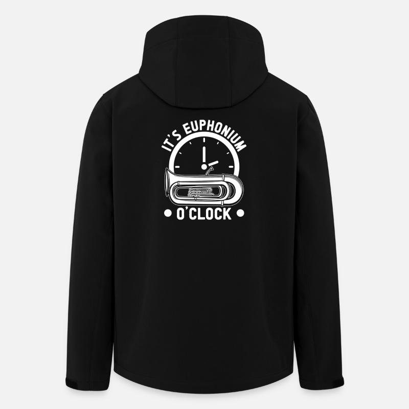 Baryton It’s O ́Clock Euphonium - Veste softshell homme en polyester recyclé Stanley/Stella - noir