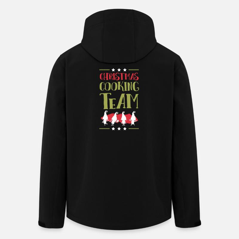 Christmas Cooking Baking Team - Men’s Recycled Softshell Jacket by Stanley/Stella - black