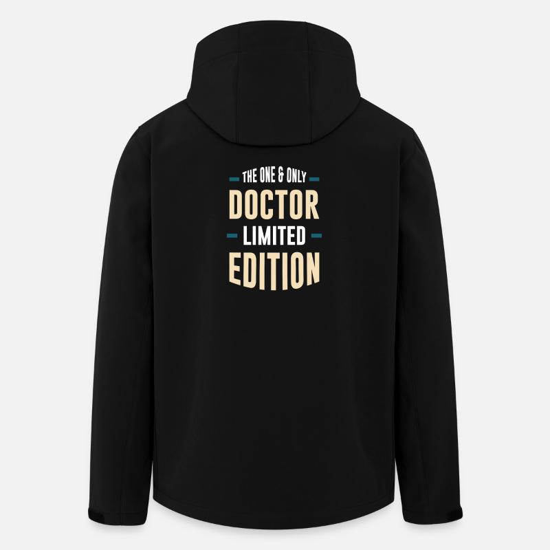 Le One Doctor Édition Limitée - Veste softshell homme en polyester recyclé Stanley/Stella - noir