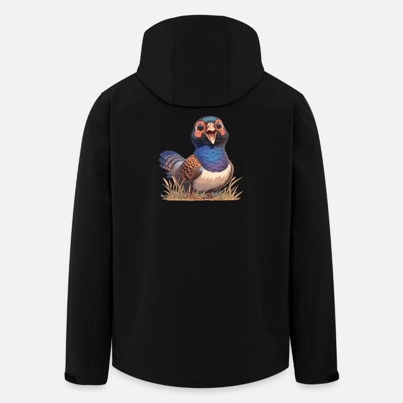 Faisans Faisan - Veste softshell homme en polyester recyclé Stanley/Stella - noir