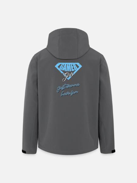 Gamer girl - Recycelte Männer Softshell-Jacke von Stanley/Stella - Schwarz