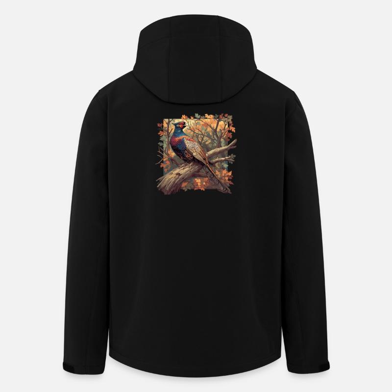 Faisans Faisan - Veste softshell homme en polyester recyclé Stanley/Stella - noir