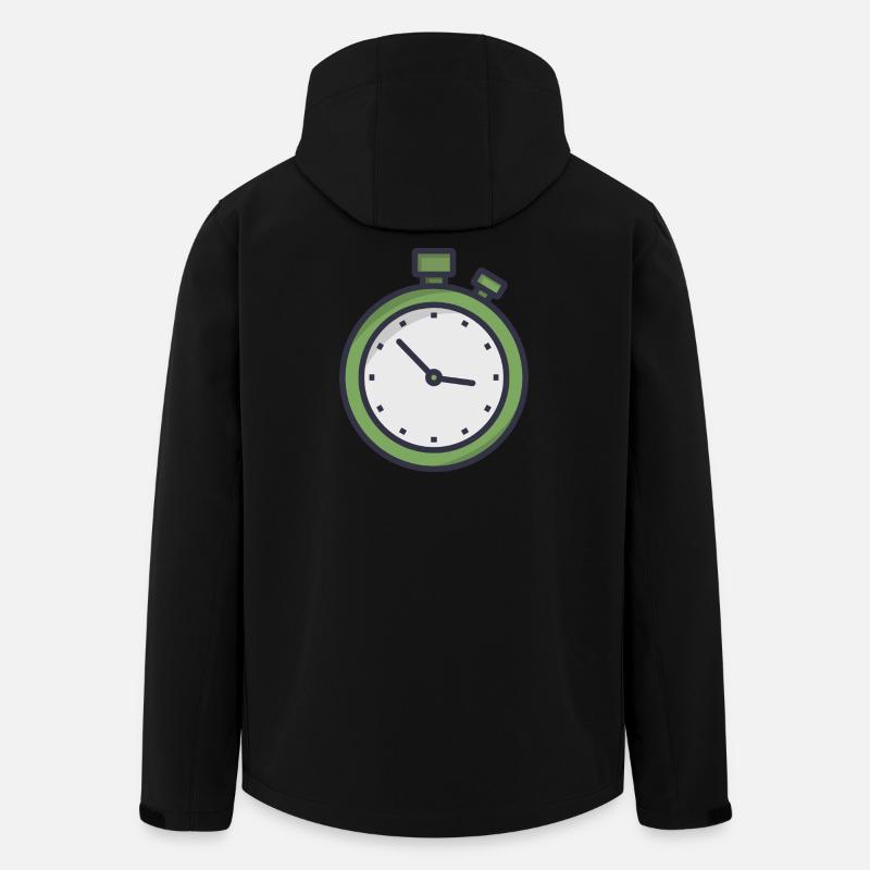 Stopwatch - Men’s Recycled Softshell Jacket by Stanley/Stella - black