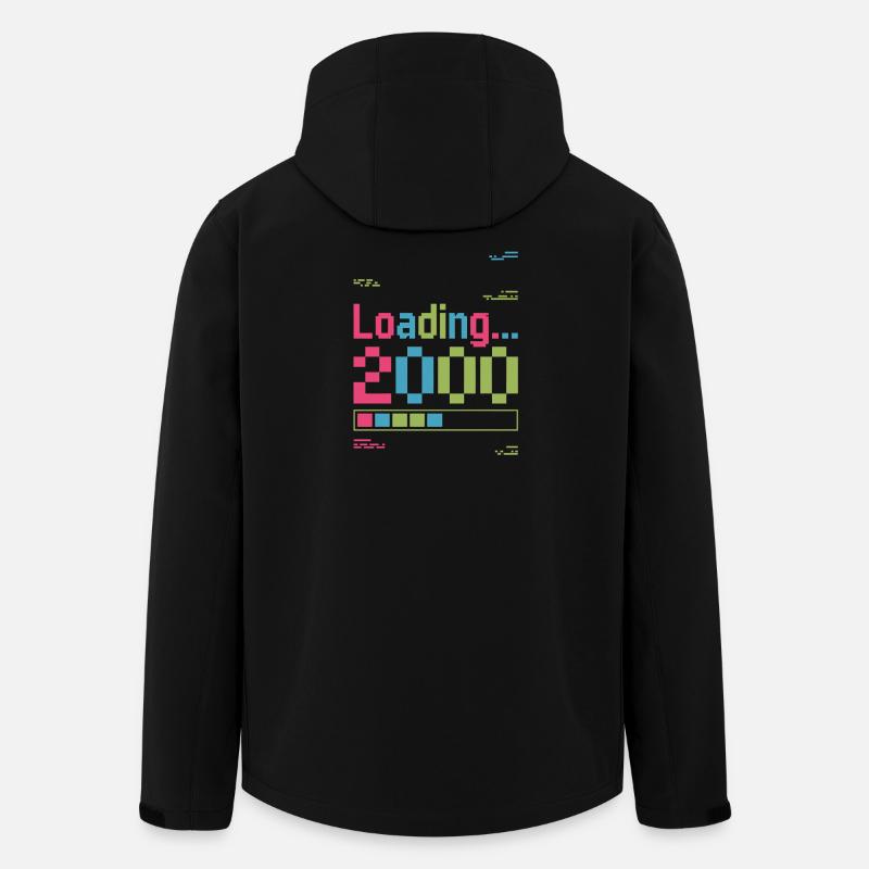 Loading 2000 pixel loading screen - Men’s Recycled Softshell Jacket Discoverer by Stanley/Stella - black
