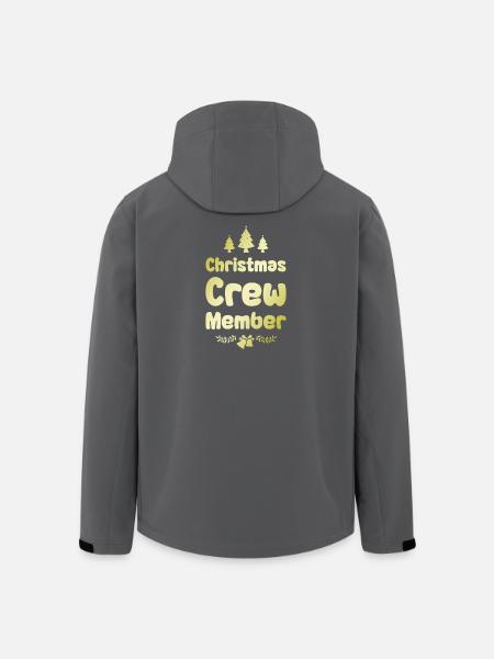 Weihnachten Crew Christmas - Recycelte Männer Softshell-Jacke von Stanley/Stella - Schwarz