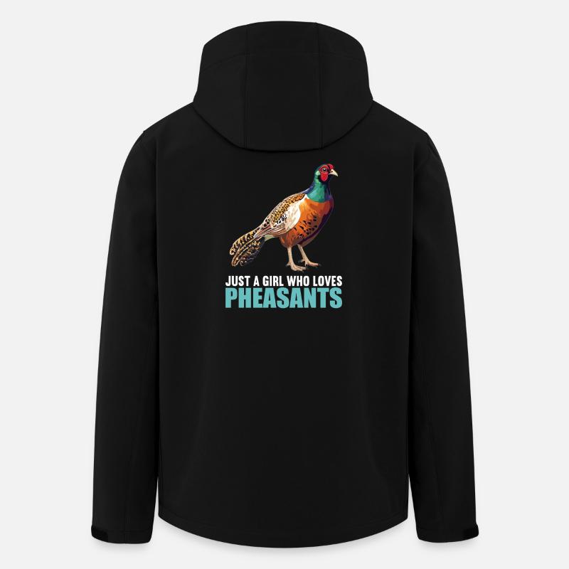 Pheasants Pheasant - Men’s Recycled Softshell Jacket by Stanley/Stella - black