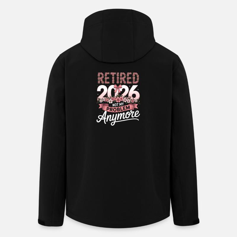 Retired 2026 Not My Problem - Men’s Recycled Softshell Jacket by Stanley/Stella - black