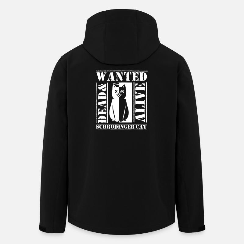 Schrödingers Katze - Recycelte Männer Softshell-Jacke von Stanley/Stella - Schwarz