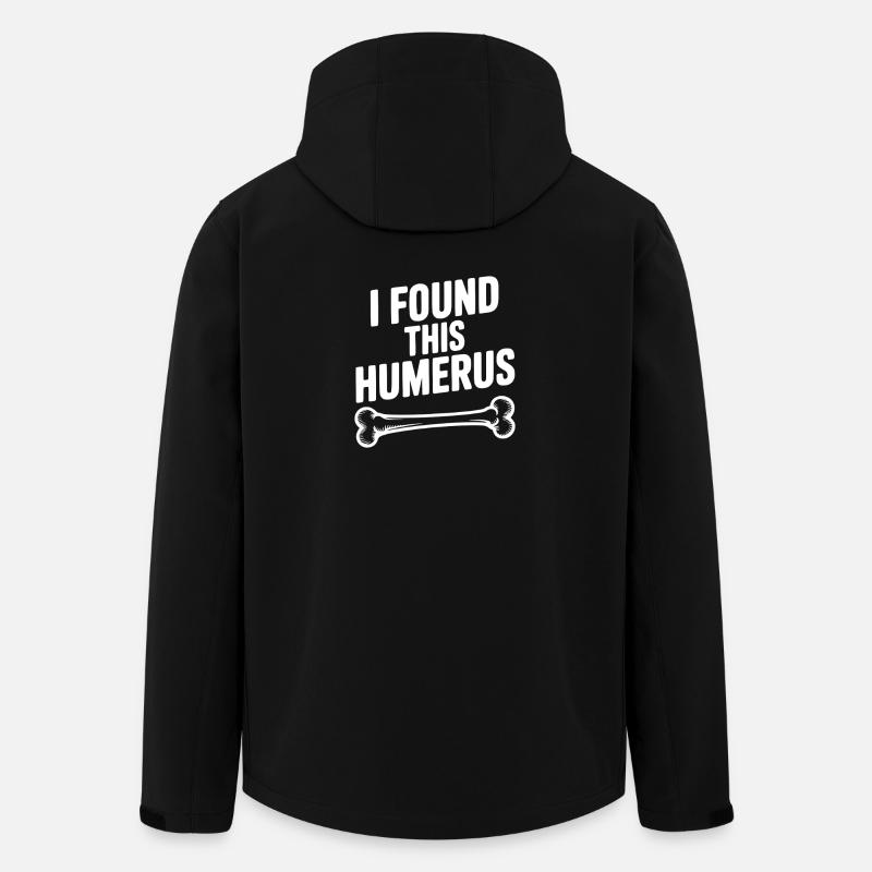 J’ai trouvé cet humérus - Veste softshell homme en polyester recyclé Stanley/Stella - noir