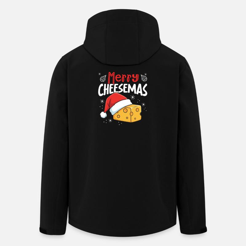 Joyeux Käsemas Noël drôle Pour - Veste softshell homme en polyester recyclé Stanley/Stella - noir