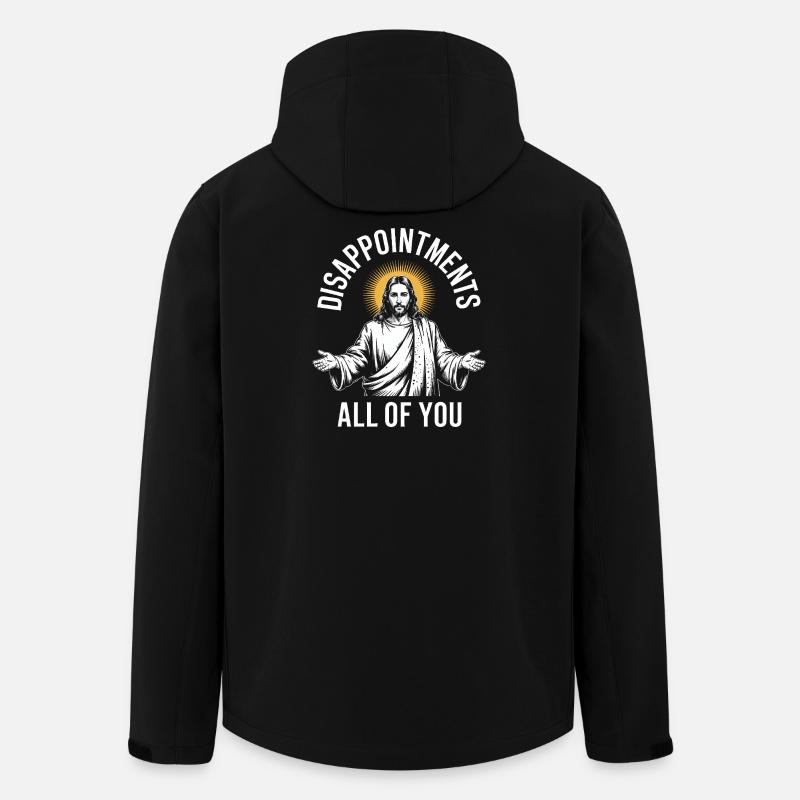 Enttäuschungen euch allen - Recycelte Männer Softshell-Jacke von Stanley/Stella - Schwarz