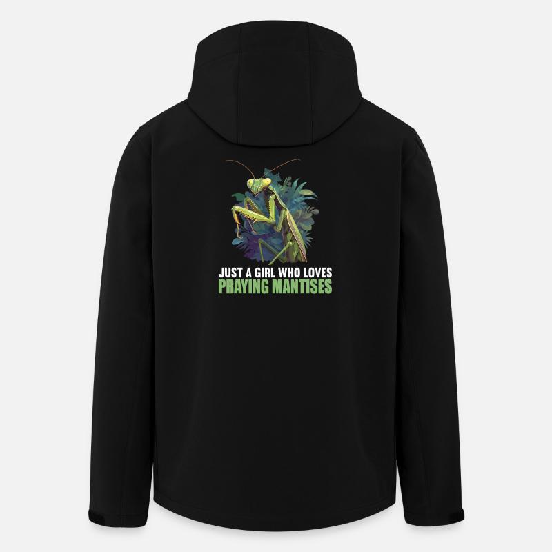 Praying mantises Praying mantis - Men’s Recycled Softshell Jacket by Stanley/Stella - black