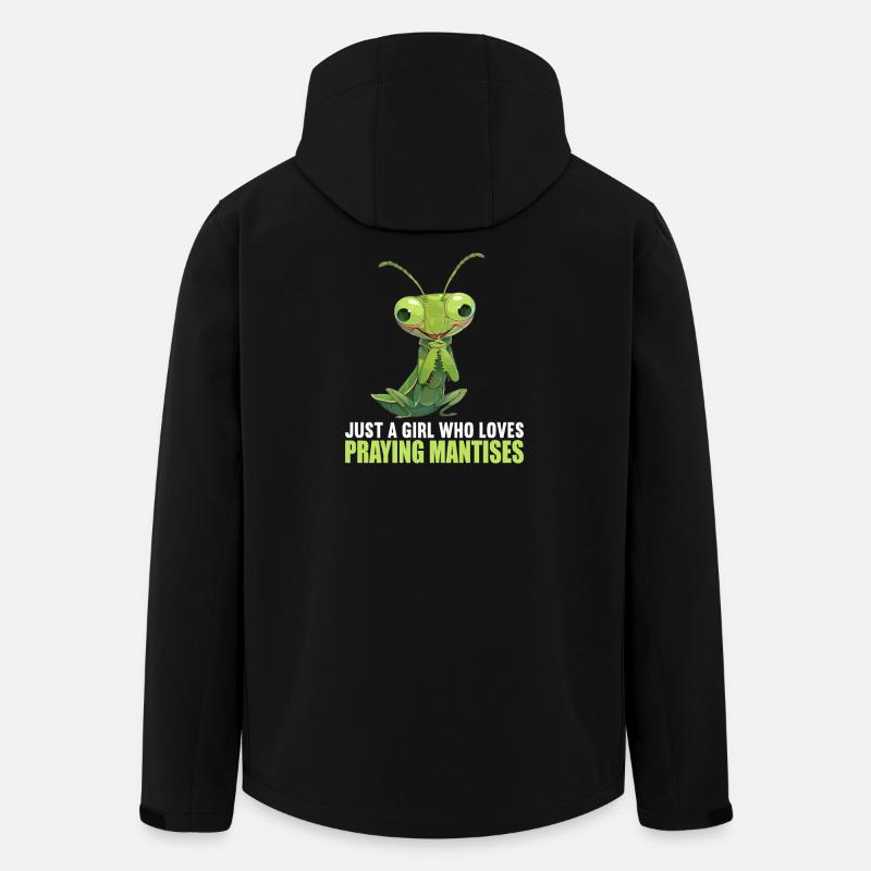 Praying mantises Praying mantis - Men’s Recycled Softshell Jacket by Stanley/Stella - black