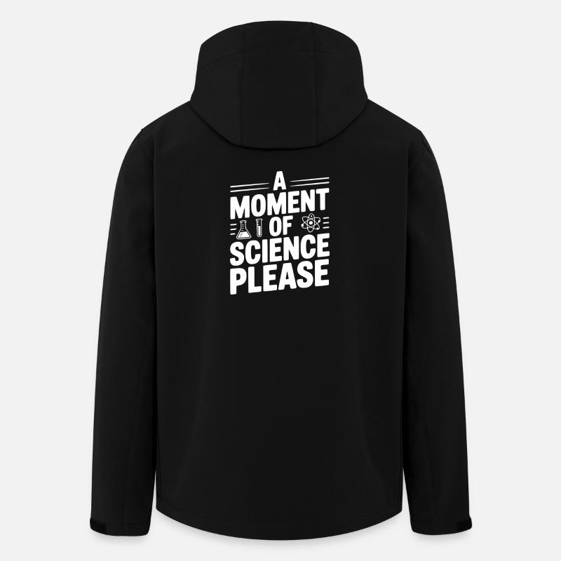 A Moment of Science Please - Men’s Recycled Softshell Jacket by Stanley/Stella - black
