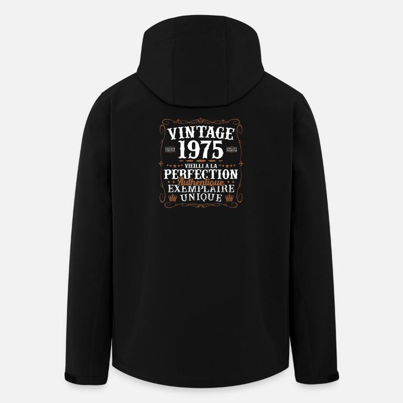 authentique_1975 - Men’s Recycled Softshell Jacket by Stanley/Stella - black