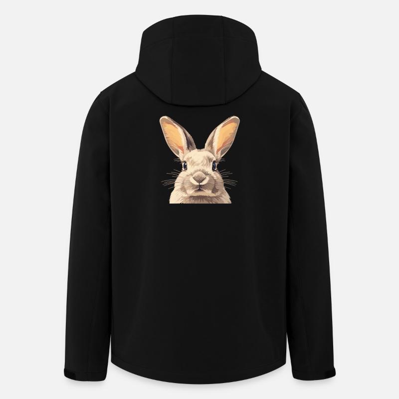 Bunny Bunny - Men’s Recycled Softshell Jacket by Stanley/Stella - black