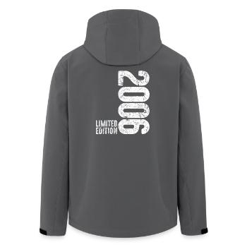 20. Geburtstag Mann Frau 20 Jahre 2006 Deko Lustig - Recycelte Männer Softshell-Jacke von Stanley/Stella - Anthrazit - Hinten - AI Model Male 185 light (185cm)
