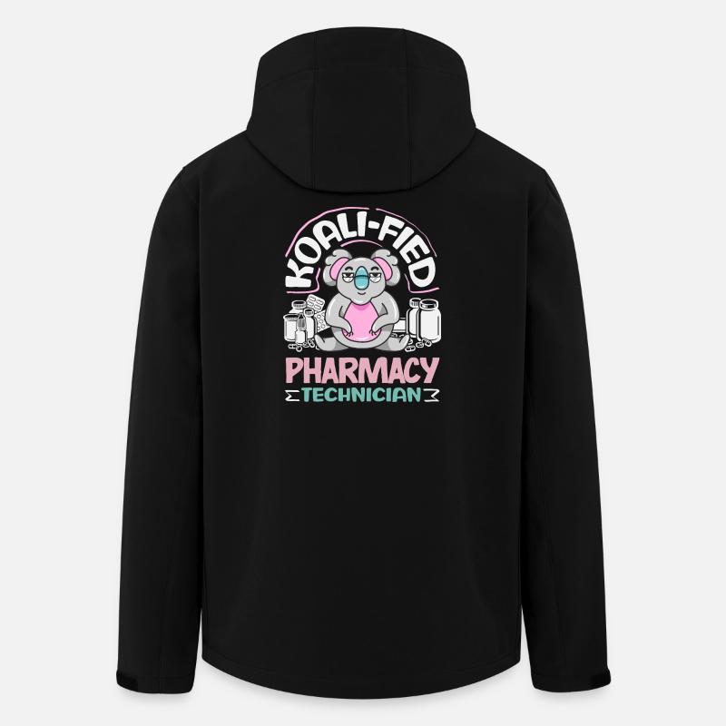 Pharmacist Pharmaceutical Technical - Men’s Recycled Softshell Jacket by Stanley/Stella - black