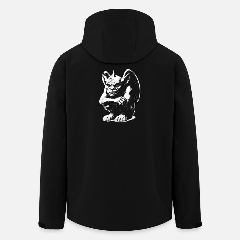 chimère - Veste softshell homme en polyester recyclé Stanley/Stella - noir