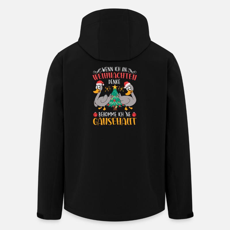 Cadeaux de Noël - Veste softshell homme en polyester recyclé Stanley/Stella - noir