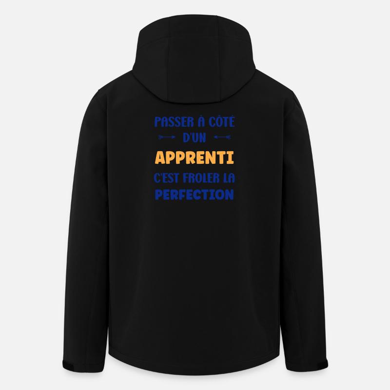 Einen Lehrling verpassen – Perfektion - Recycelte Männer Softshell-Jacke von Stanley/Stella - Schwarz