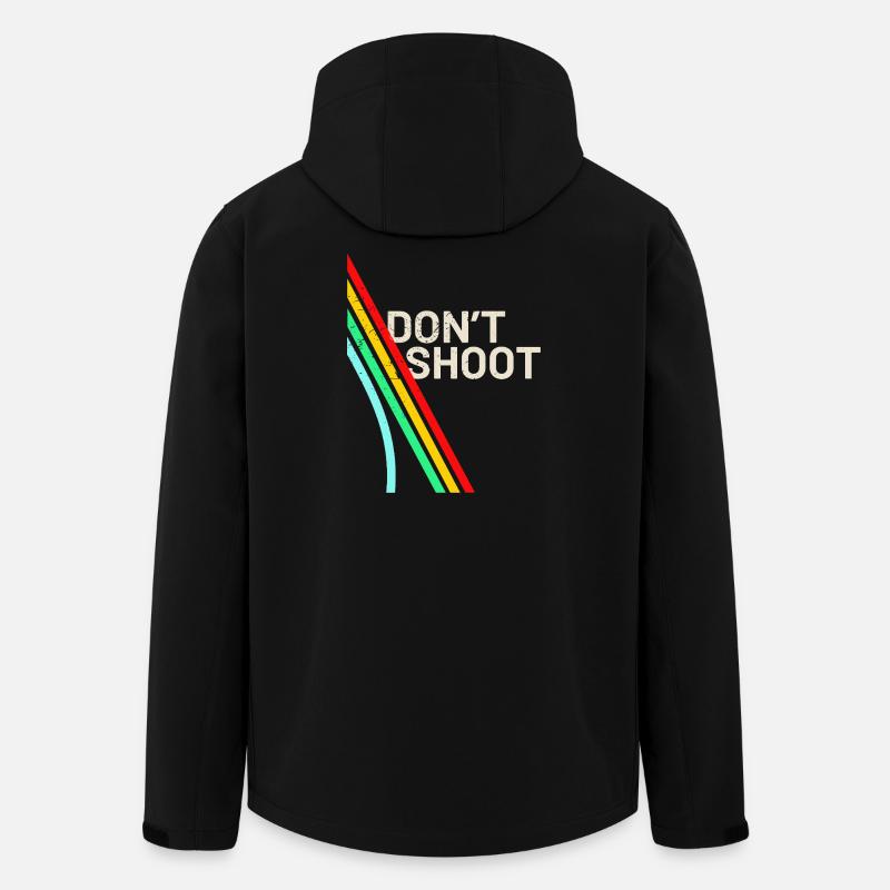Arc Raiders - Don't Shoot - Recycelte Männer Softshell-Jacke von Stanley/Stella - Schwarz