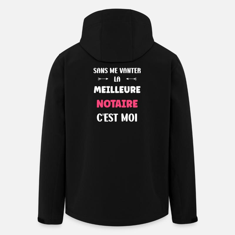 Notar - Recycelte Männer Softshell-Jacke von Stanley/Stella - Schwarz