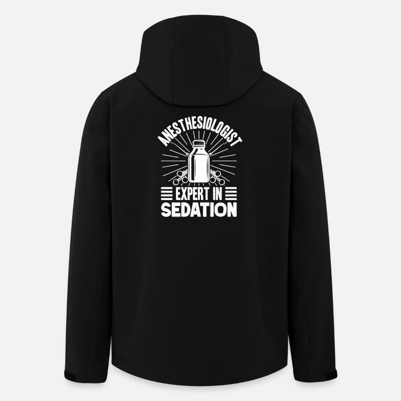 Anesthesiologist Expert Sedation Anesthesia - Recycelte Männer Softshell-Jacke von Stanley/Stella - Schwarz